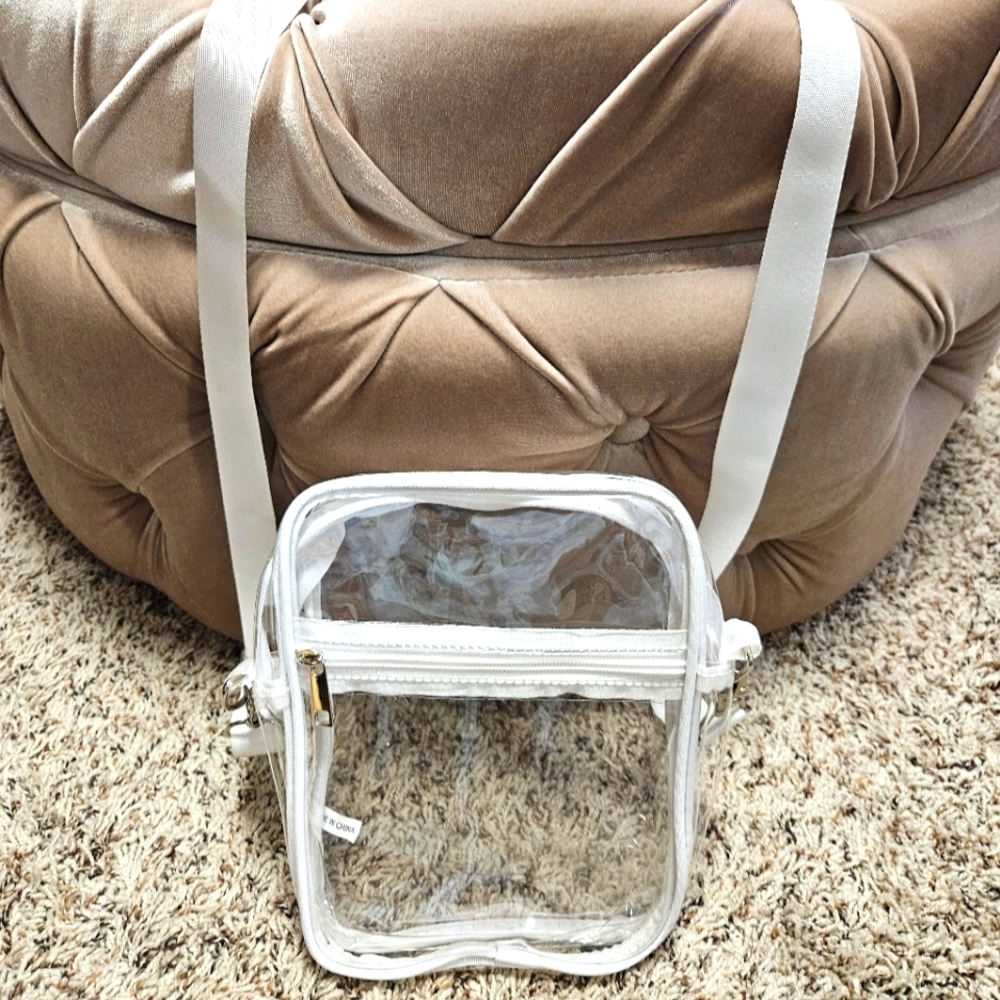 Clear Crossbody Handbag NWOT